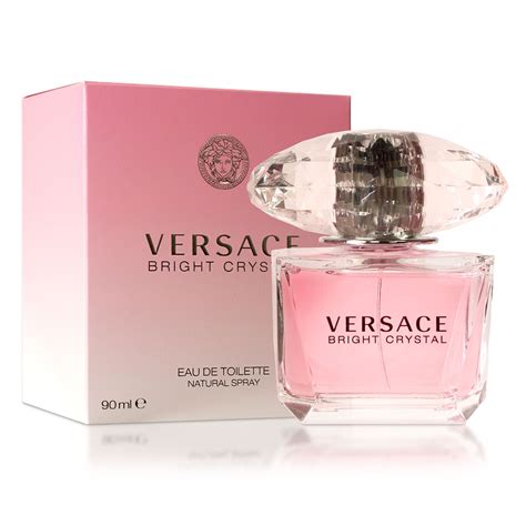 versace bright crystal woman eau de toilette spray 90 ml|versace bright crystal 90ml price.